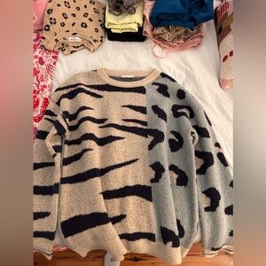 THML Mixed Print Sweater